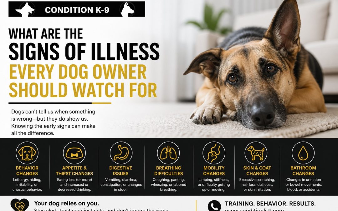 What Are the Signs of Illness Every Dog Owner Should Watch For?